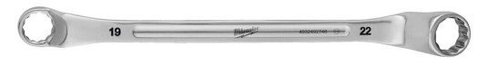 Milwaukee RINGNØKKEL DOBBEL 19X22MM Milwaukee RINGNØKKEL DOBBEL 19X22MM