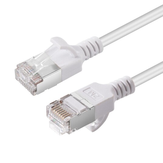 MICROCONNECT CAT6A U-FTP Slim LSZH 2m MICROCONNECT CAT6A U-FTP Slim LSZH 2m