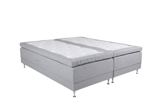 Venture Design Vansbro kontinental seng Lysegrå 180 cm Fast Grå Venture Design Vansbro kontinental seng Lysegrå 180 cm Fast Grå