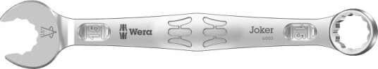 Wera Joker 15mm U-ringnøkkel med 4-festepunkter og Vinklet Hode