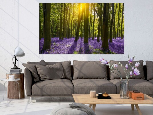 Tavla Hyacinth Field 1 Part Narrow 150x50