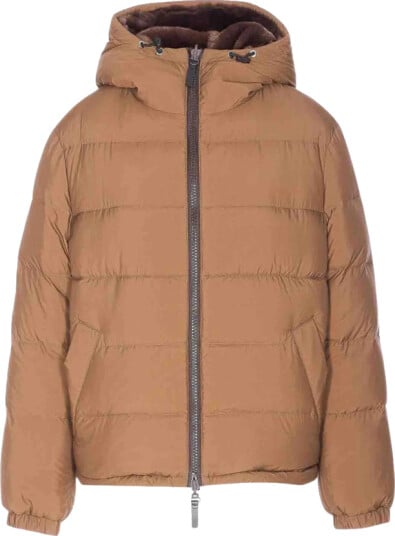 Yves Salomon Dame Jakker Brun 2XL, Yves Salomon Dame Jakker Brun 2XL,