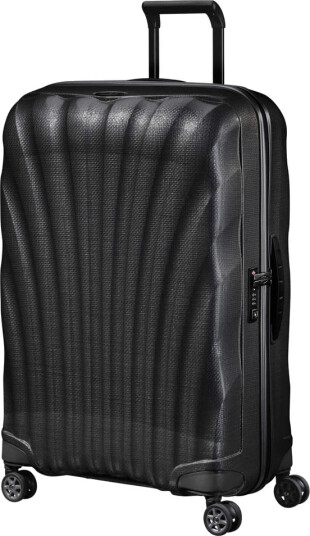 Samsonite C-Lite Ultralett hard stor koffert 75 cm/94L Svart