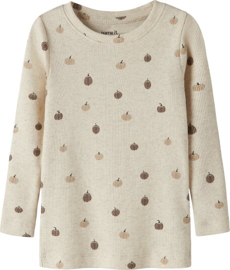 Name It Genser NmnOtheo Peyote Melange Name It 7 8 år (122 128) Genser Beige Brun