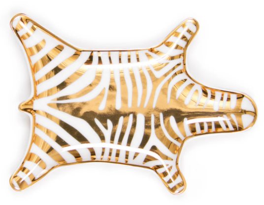 Jonathan Adler Zebra Fat Gull 15x10