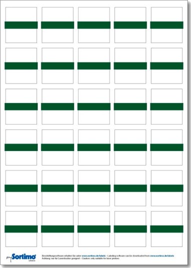 Sortimo Tekstetiketter Til Innsatsboks 30 Stk Grønn 1 Ark Sortimo Tekstetiketter Til Innsatsboks 30 Stk Grønn 1 Ark