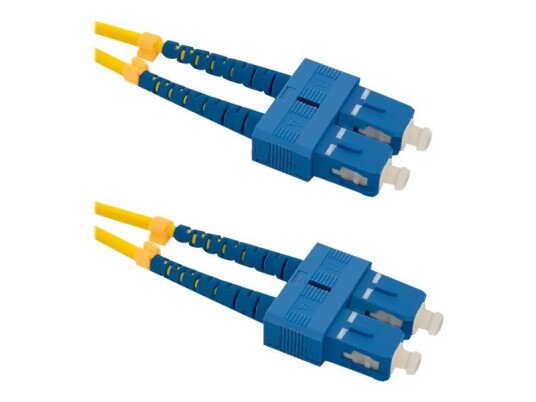 Qoltec - Koblingskabel - Sc/Upc-Enkeltmodus (Hann) Til Sc/Upc-Enkeltmodus (Hann) - 1 M - Fiberoptisk - Dupleks - 9 / 125 Micron - Halogenfri - Gul Qoltec - Koblingskabel - Sc/Upc-Enkeltmodus (Hann) Til Sc/Upc-Enkeltmodus (Hann) - 1 M - Fiberoptisk - Dupleks - 9 / 125 Micron - Halogenfri - Gul