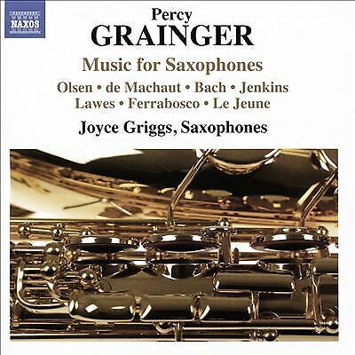 MediaTronixs Percy Grainger : Percy Grainger: Music for Saxophones CD (2015) Pre-Owned