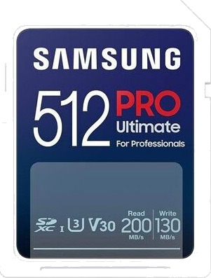Samsung PRO Ultimate MB-SY512S - flash memory card - 512 GB - SDXC UHS-I