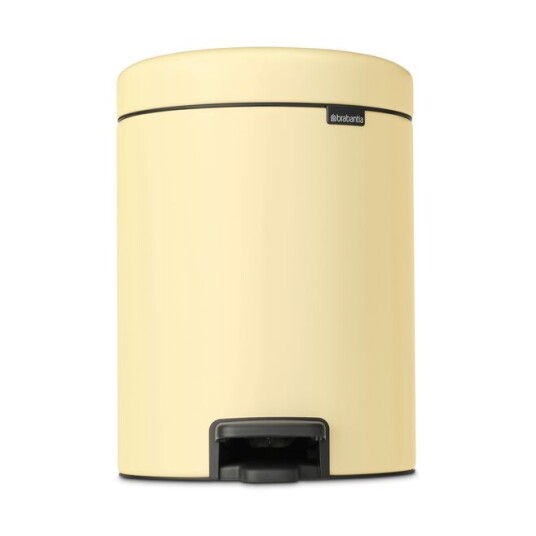 Brabantia New Icon pedalbøtte 5 liter Mellow Yellow
