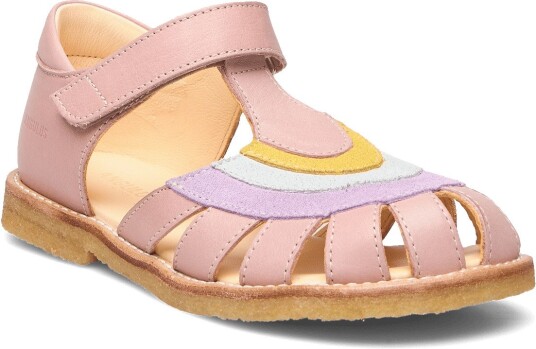 ANGULUS Sandals Flat Closed Toe 1730/2245/2733/2211 ROSE/LILAC 32 x 21.10