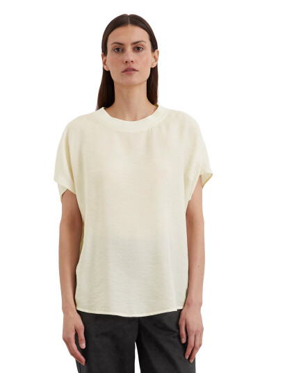 Marc O"Polo Shirts/Blouses Short Sleeve - White - 36