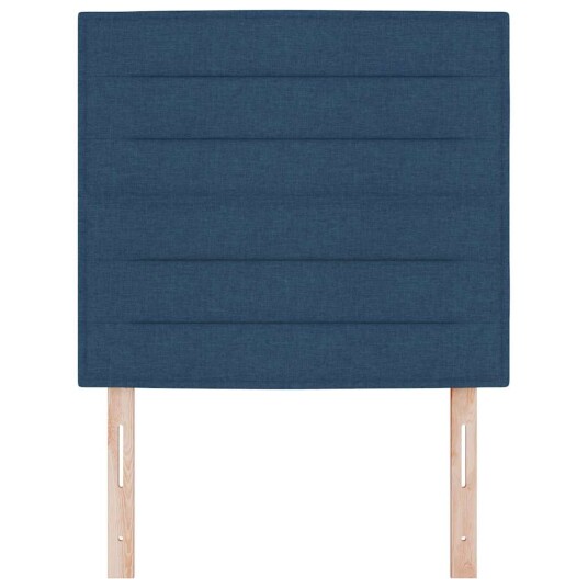 LED Hodegjerde Linje Design Blå 90 cm Stoff