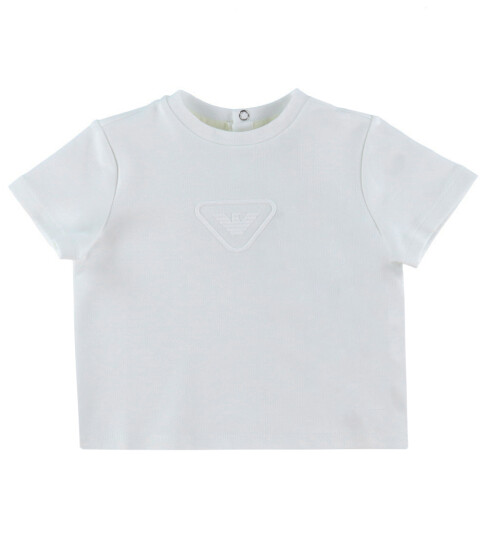 Giorgio Armani Emporio Armani T skjorte Off White m. Logo Emporio Armani 24 md T skjorte Hvit