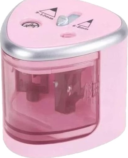 Strigo elektrisk blyantspisser Rosa Strigo elektrisk blyantspisser Rosa