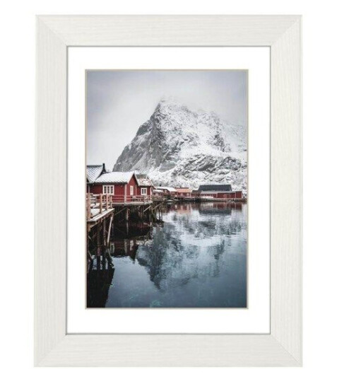 Hama "Oslo" Wooden Frame white 15 x 20 cm