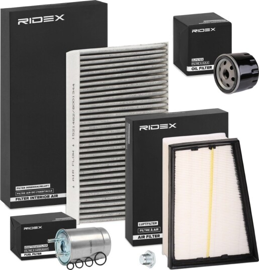 Filtersett RIDEX 4055F33924