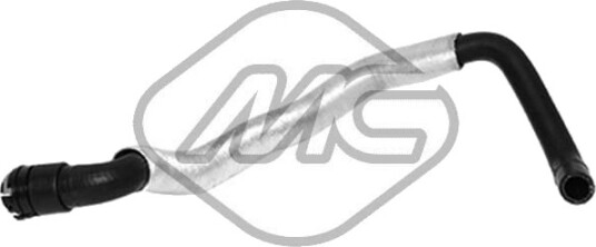 Slange, varmeveksler-radiator Metalcaucho 07727