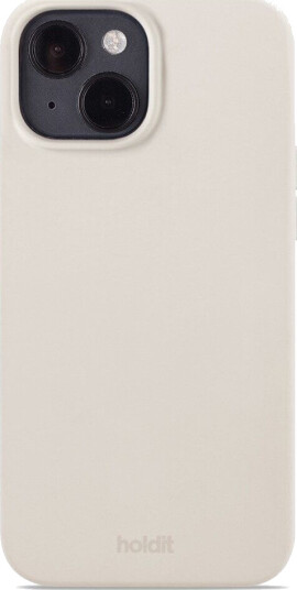 Holdit Silikon Mobildeksel til iPhone 15 Light Beige, Resirkulert Materiale Holdit Silikon Mobildeksel til iPhone 15 Light Beige, Resirkulert Materiale