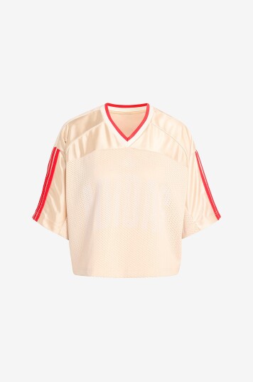 Adidas Sport Performance Trenings t skjorte W Sta Seas Tee Beige