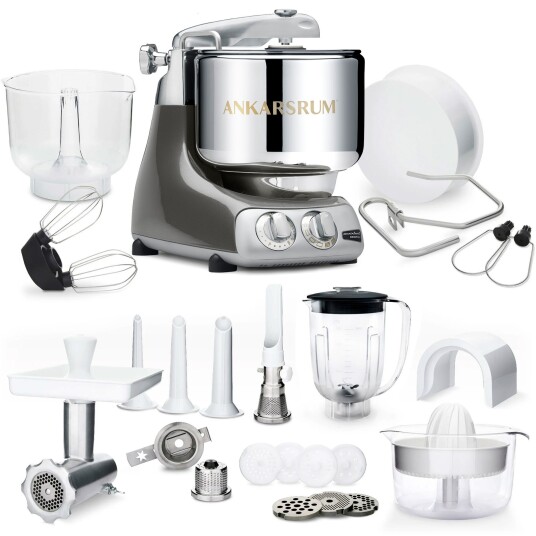 Ankarsrum AKM 6230 Kjøkkenmaskin + Deluxepakke, black chrome Ankarsrum AKM 6230 Kjøkkenmaskin + Deluxepakke, black chrome