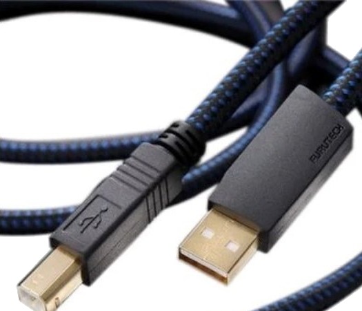 Usb-Kabel Furutech Adl Usb-A Til Usb-B 1,8 M Svart 4582237533934