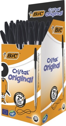 BIC Cristal Original Kulepenn Pen 50-pakke Blue BIC Cristal Original Kulepenn Pen 50-pakke Blue