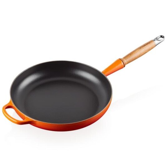 Le Creuset - Stekepanne m/trehåndtak 28 cm volcanic Le Creuset - Stekepanne m/trehåndtak 28 cm volcanic