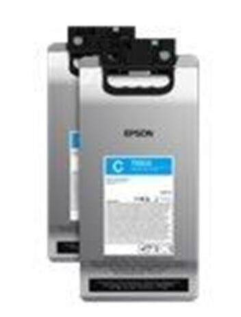 Epson T45U2 - 2-pack - cyan - original - ink cartridge - Blekkpatron Blå
