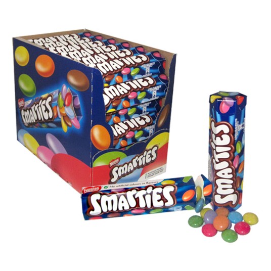 ERT Godis Singel Smarties - 24-paknin