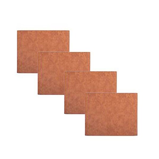 ZicZac - Troja dekkebrikke 4 stk 45x33 cm caramel