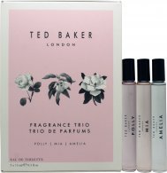 Ted Baker Trio Gift Set 15ml Mia EDT + 15ml Polly EDT + 15ml EDT Amelia Ted Baker Trio Gift Set 15ml Mia EDT + 15ml Polly EDT + 15ml EDT Amelia