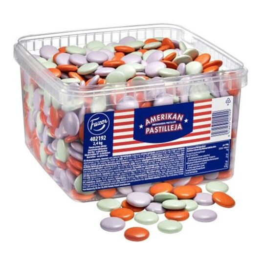 ERT Godis Singel Amerikanske Pastiller - 2,4 kg