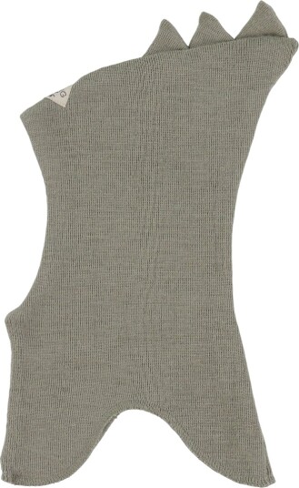 Racing Kids Balaclava Ull/Bomull 2 lags Dusty Green m. Tå Racing Kids 9 24 md Balaclava dobbel Grønn 74 92