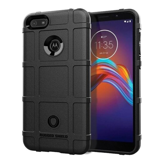 INCOVER Motorola Moto E6 Play Rugged Shield Deksel - Svart