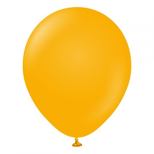 Ballongkungen AB Lateksballonger Professional Amber - 25-pakning