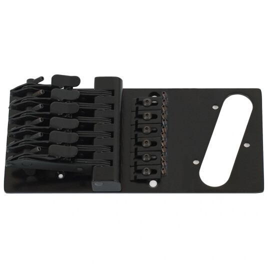 Hipshot T- Style Retrofit Bridge, 3-Hole Mount, 3 Compensated Saddles - Chrome