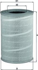 MAHLE LX 713 Luftfilter MAHLE LX 713 Luftfilter