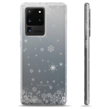 Samsung Galaxy S20 Ultra TPU-deksel Snøfnugg