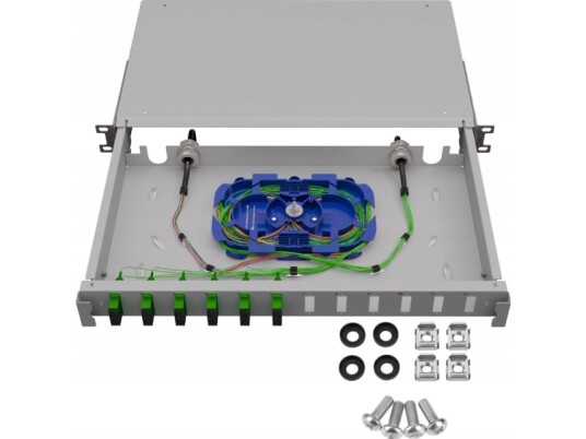 Fiberoptisk Distribusjonsboks Tfdp 19 1U 12D Sc G Stalflex