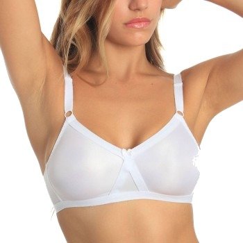 sassa BH Cross Back Soft Bra Hvit polyester C 95 Dame