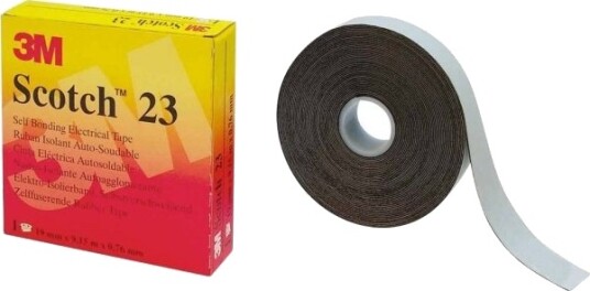 Selvvulkaniserende Tape Scotch 23 25 Mm X 9,15M Med Liner Sort Selvvulkaniserende Tape Scotch 23 25 Mm X 9,15M Med Liner Sort