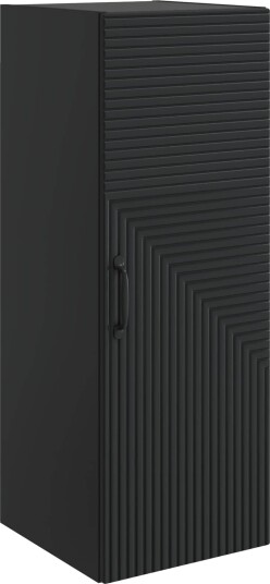 vidaXL Vegghengt skap Svart 33 x 34,5 x 90 cm Konstruert tre vidaXL Vegghengt skap Svart 33 x 34,5 x 90 cm Konstruert tre