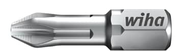 Wiha PZ2 Bitsskrutrekkere 25 mm - 3 Stk Pozidriv