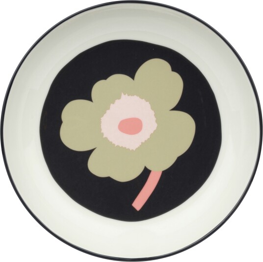 Unikko Dyp Tallerken 20,5 cm Sand / Charcoal