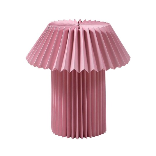 Lindby Magali Bordlampe Lys rosa Lampemesteren