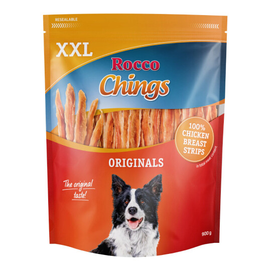 Rocco Chings Xxl Pack Kyllingbryst I Strimler 4 X 900 G