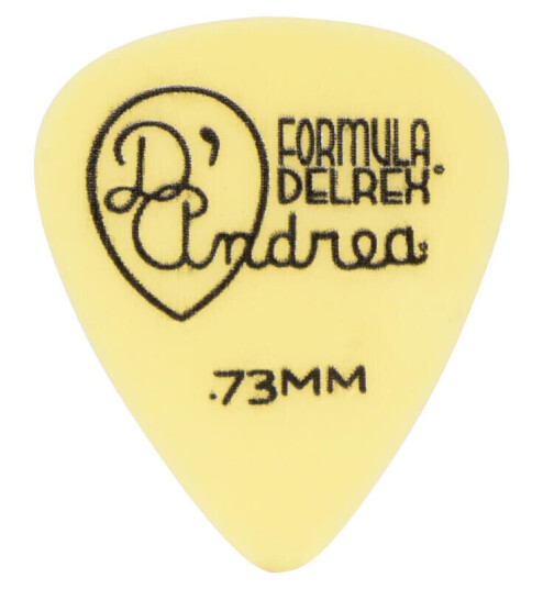 D'Andrea Delrex 351 - 0,73 Medium YellowRiffle Pack 72 Pcs