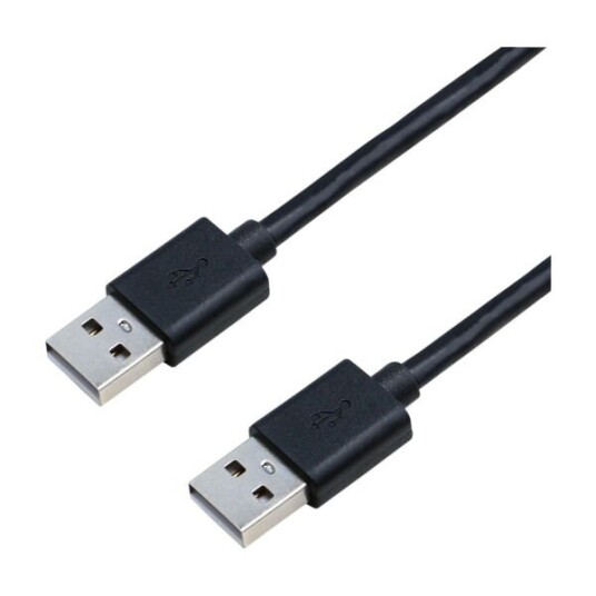 ELETRA USB 2.0 AM 1M KABEL, SVART