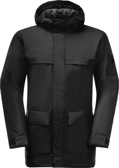 Jack Wolfskin Men's Winterlager Parka M , Black Jack Wolfskin Men's Winterlager Parka M , Black